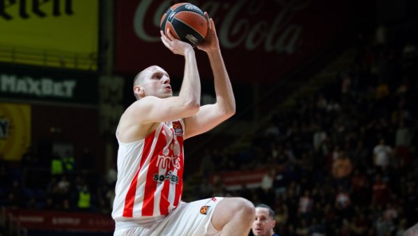 ДАВИДОВАЦ У СЈАЈНОЈ СЕРИЈИ: Кошаркаш Звезде 13 утакмица не зна за грешку