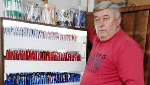 U ZBIRCI 6.000 OLOVAKA: Učitelj iz Busilovca Siniša Tanić godinama obogaćuje svoju kolekciju