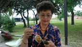ПУСТОВАЊЕ ВУНИЦЕ ПОСТАЛО УМЕТНОСТ: Нада Грачнер (75) из Трстеника - старом техником израђује рукотворине