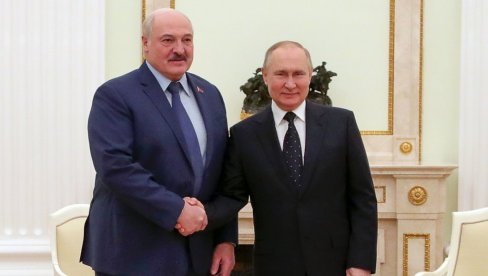 MOSKVA I MINSK USPELI DA URADE MNOGO: Putin i Lukašenko razmenili čestitke za Dan jedinstva