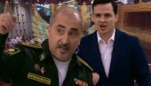 NAŠI MOMCI RAZBIJAJU FAŠISTE, TRIJUMF VOJSKE I RENESANSA Voditelj i gost u žustroj raspravi na ruskoj televiziji