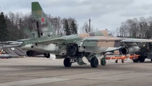 SRUŠIO SE RUSKI SUHOJ: Su-25 pao u Rostovskoj oblasti Rusije - pilot poginuo
