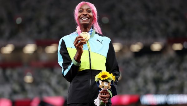 ШОНИ ЖЕЛИ ЗЛАТО У АРЕНИ: Спринтерка са Бахама једна од највећих звезда на СП у  Београду
