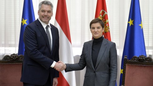 БРНАБИЋЕВА НАКОН САСТАНКА СА НЕХАМЕРОМ: Аустрија важан партнер, Србија стуб стабилности на Западном Балкану