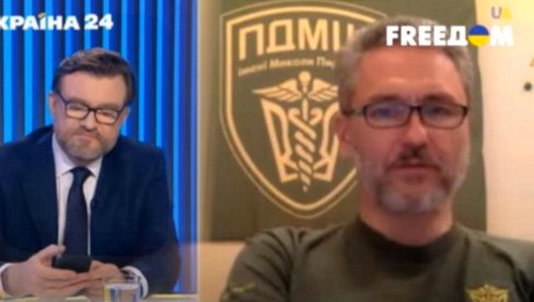 RUSI SU BUBAŠVABE, A NE LJUDI - NAREDIO SAM DA IH KASTRIRAJU: Jezive reči komandanta ukrajinske medicinske jedinice u programu uživo (VIDEO)