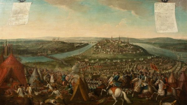 БЕОГРАД ПОД ОПСАДОМ, ПОНОВО ПОД ЧЕКИЋЕМ: Два платна инспирисана освајањима Еугена Савојског продају се на светском тржишту