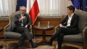 ODNOSI SRBIJE I AUSTRIJE NA UZLAZNOJ PUTANJI: Brnabićeva primila u oproštajnu posetu ambasadora Luterotija