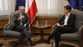 ODNOSI SRBIJE I AUSTRIJE NA UZLAZNOJ PUTANJI: Brnabićeva primila u oproštajnu posetu ambasadora Luterotija