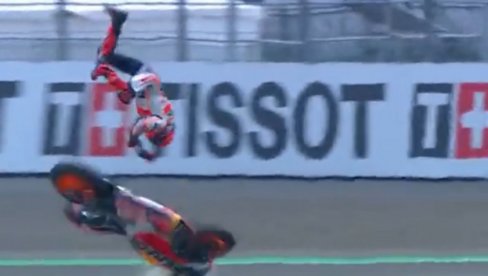 UŽAS: Legenda MotoGP-a Mark Markez posle udesa pri brzini od 200 na sat ima veliki problem sa vidom (VIDEO)