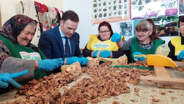 СИНИША МАЛИ ЧИСТИ ОРАХЕ: Министар у издању каквом га нисте видели до сада (ФОТО/ВИДЕО)