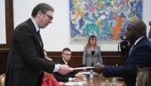 ВУЧИЋ СА АНТОНИОМ: Председник се састао са министром спољних послова Анголе
