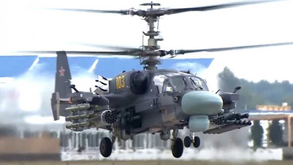 ПОГЛЕДАЈТЕ – КАКО ИЗГЛЕДА НОЋНИ ЛОВ КА-52: Руски алигатори над Изјумом