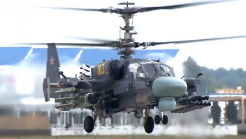 ПОГЛЕДАЈТЕ – КАКО ИЗГЛЕДА НОЋНИ ЛОВ КА-52: Руски алигатори над Изјумом