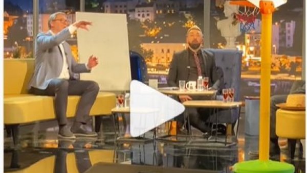 СЈАЈАН ПОГОДАК ВУЧИЋА: Председник из прве дао кош (ВИДЕО)