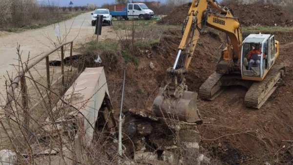 САНАЦИЈА ШТЕТЕ ОД ПОПЛАВА: Почели радови на реконструкцији моста у Турековцу