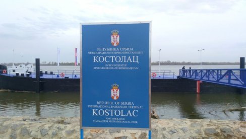 SEDMO PO REDU U SRBIJI: U Kostolcu otvoreno međunarodno putničko pristanište