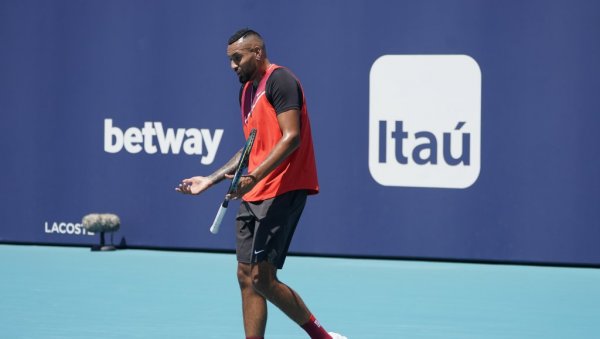 АТП НЕ ПРАШТА: Ник Кирјос оштро кажњен због дивљања на местерсу у Мајамију