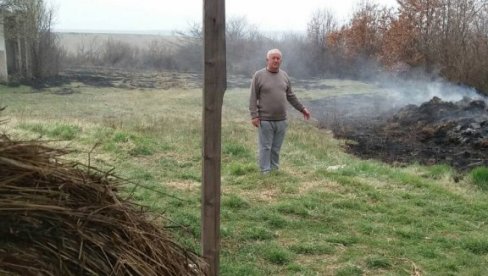NA DEDOVINI SE NIKOGA NE BOJIM: Petko Miletić (56), jedini srpski povratnik u selu Opraške u Metohiji, veruje u opstanak u rodnom kraju