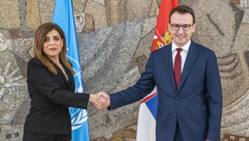 SA ZAJIDE O POLOŽAJU SRPSKOG NARODA: Direktor Kancelarije za Kosovo i Metohiju sa šeficom misije UN