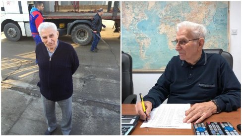 DIREKTOR FIRME U DESETOJ DECENIJI: Kosta Antić iz Stalaća radi i u 94. i još ne planira da napusti radno mesto