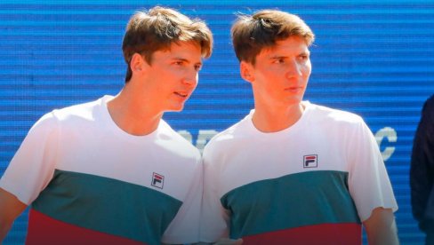 BRAVO, MOMCI: Ivan i Matej Sabanov doneli Srbiji opstanak u Svetskoj grupi Dejvis kupa