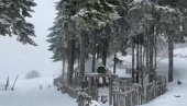 СНЕГ У АПРИЛУ ВЕЈЕ НА СРПСКОЈ ПЛАНИНИ: Бобија се забелела, већ нападало десет центиметара снега