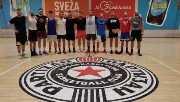 ПАРТИЗАН ПОКРЕНУО НОВИ КЛУБ На тренинзима најбољи играч света!