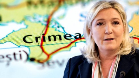 PITANJE KRIMA JE REŠENO, NEMA VEZE SA RATOM: Marin Le Pen čvrsto pri svom stavu - Poluostrvo je rusko