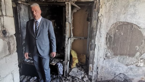 ОСТАЛО САМО ЗГАРИШТЕ: Новости у соби студентског дома у Нишу која је изгорела (ВИДЕО)