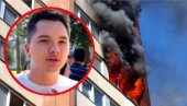 OTVORIO SAM VRATA I VIDEO VATRU I DIM: Očevidac požara u Nišu otkriva detalje drame (FOTO/VIDEO)