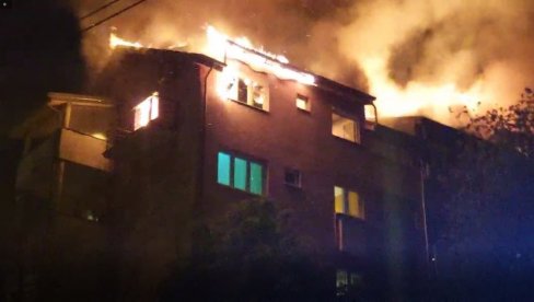 VATRA GUTA SOLITER: Veliki požar na Kraburmi