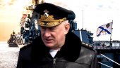 POTRESNI TRENUTAK I SNAŽNE REČI: Komandant ruske mornarice obišao posadu potonule krstarice Moskva (VIDEO)