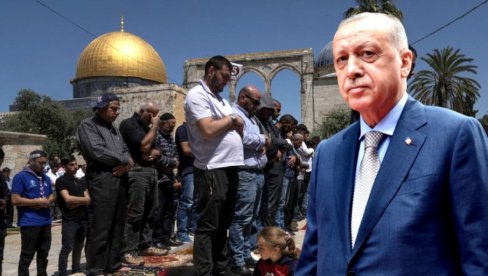 ERDOGAN BESAN ZBOG IZRAELSKOG NAPADA: Osudio intervenciju u džamiji Al Aksa, suprotstaviće se svim provokacijama
