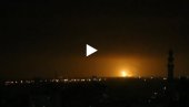 СЕРИЈА ВАЗДУШНИХ УДАРА: Израел удара на појас Газе као одговор на ракетни напад (ВИДЕО)
