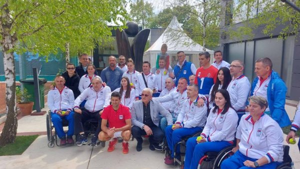 СРБИЈА ОПЕН: Новак Ђоковић угостио српске параолимпијце (ВИДЕО)