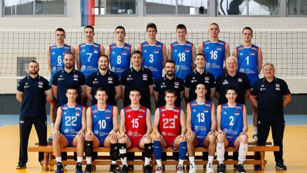 НА ПРЕМИЈЕРИ ПРОТИВ УКРАЈИНЕ: Квалификације кадета за ЕП у одбојци