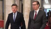VAŽAN SASTANAK I TEŠKE TEME: Predsednik Vučić danas sa Lajčakom, Bonom i Pletnerom