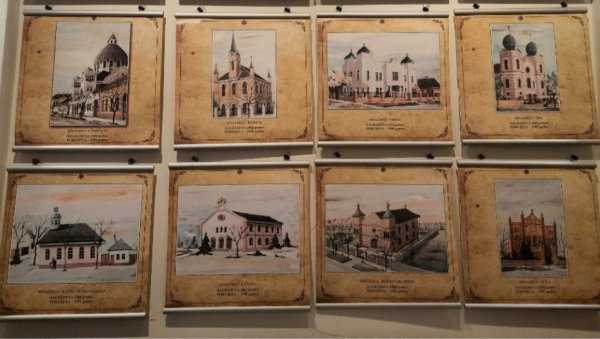 ОД 76 ОСТАЛЕ САМО ТРИ СИНАГОГЕ: Изложба у јеврејском културном центру
