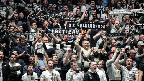 SJAJNA VEST ZA GROBARE: Fudbalski klub Partizan obradovao svoje navijače
