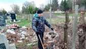 ВРЕДНИ И НА ВЕЛИКУ СУБОТУ: Очишћено православно гробље у селу Арадац