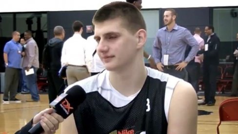 NE SKAČEM, NE TRČIM BRZO: Ovako je Nikola Jokić govorio sa 19 godina (VIDEO)