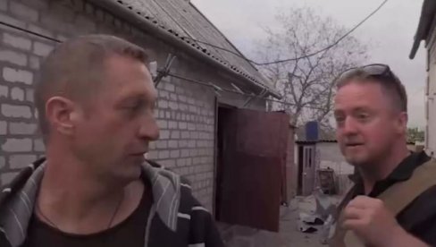 AMERIČKI NOVINAR NA UDARU UKRAJINSKIH GRANATA: Vidite i sami šta se ovde dešava! (VIDEO)