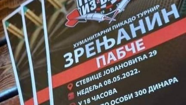 ХУМАНИТАРНА АКЦИЈА ПИКАДО ИЗ БЛОКА: Срби за Србе у недељу организују игру у зрењанинском кафеу