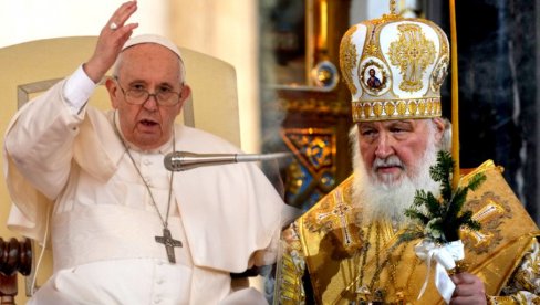 VEĆ SU SE TAKO SUSRETALI U HAVANI: Papa Franja predlože ruskom patrijarhu da održe sastanak na aerodromu u Moskvi