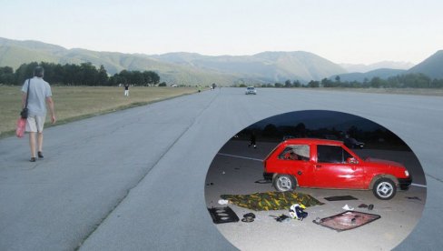PISTA KOBNA ZA OMLADINU: Saobraćajna nesreća na aerodromu u Beranama