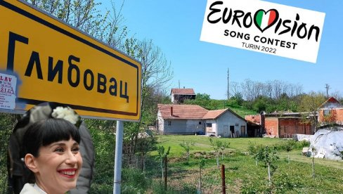 GLEDAĆE KONSTRAKTU NA VIDEO BIMU: Meštani Glibovca spremni za večerašnje finale Evrovizije (VIDEO)