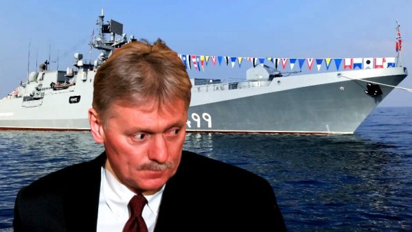 ПОГОЂЕН ЈОШ ЈЕДАН РУСКИ БРОД У ЦРНОМ МОРУ? Украјинци тврде да је Адмирал Макаров потопљен, огласио се Песков