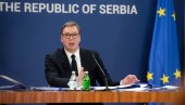 SILA PRITISAKA ME NE ZANIMA Snažna poruka Vučića: Evropski put važan za Srbiju - nećemo gasiti svoja prijateljstva na istoku