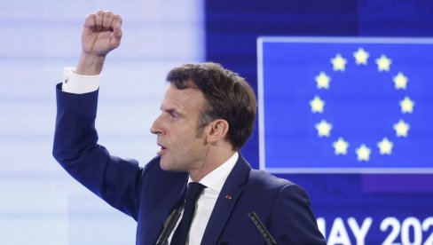 MAKRON ŽELI POLITIČKU ZAJEDNICU EVROPE: Predlog francuskog predsednika usmeren na budućnost Starog kontinenta posle rata u Ukrajini