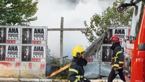 PLANULA GRAĐA: Vatrogasci gasili u blizini  Štark Arene